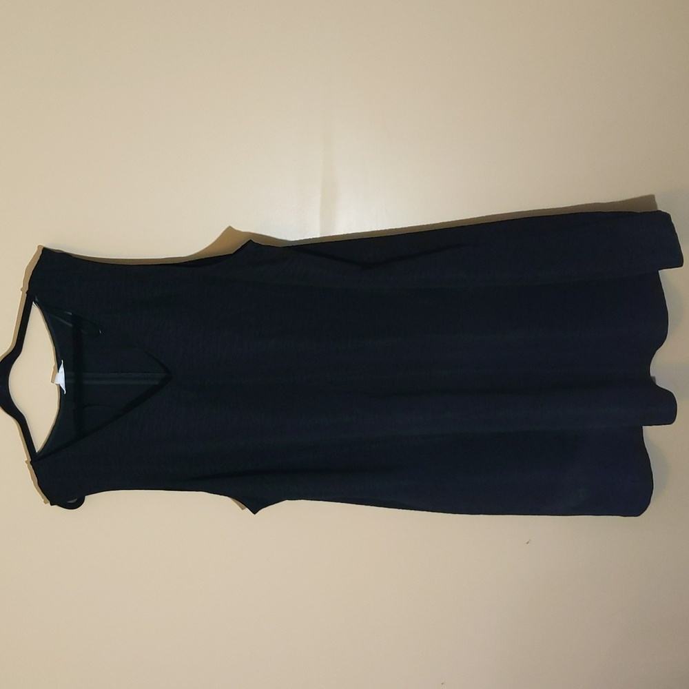 Joe Fresh| NWT Black Sleeveless Midi Dress With Pockets